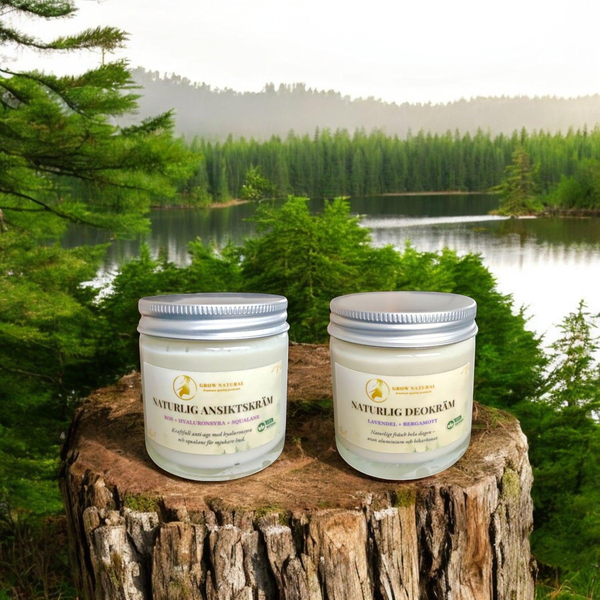 Grow Natural™ - Naturlig Deokräm Lavendel & Bergamott - Grownatural.se