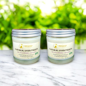 Grow Natural™ - Naturlig Ansiktskräm med Ros, Squalane & Hyaluronsyra