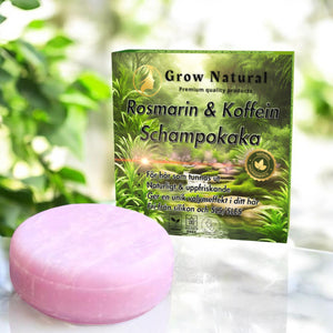 Grow Natural Rosmarin & Koffein Schampokaka